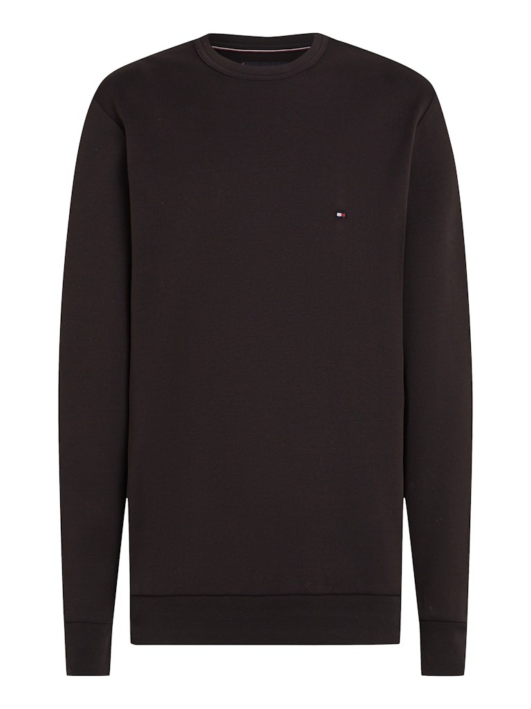 Tommy Hilfiger Erkek Normal Kesim Siyah Sweatshirt - MW0MW37241BDS