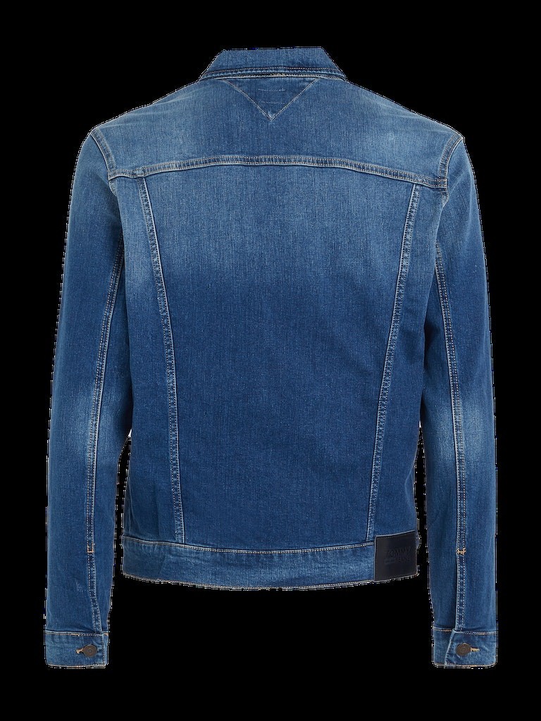 Tommy Hilfiger Denim Mavi Erkek Kot Ceket
