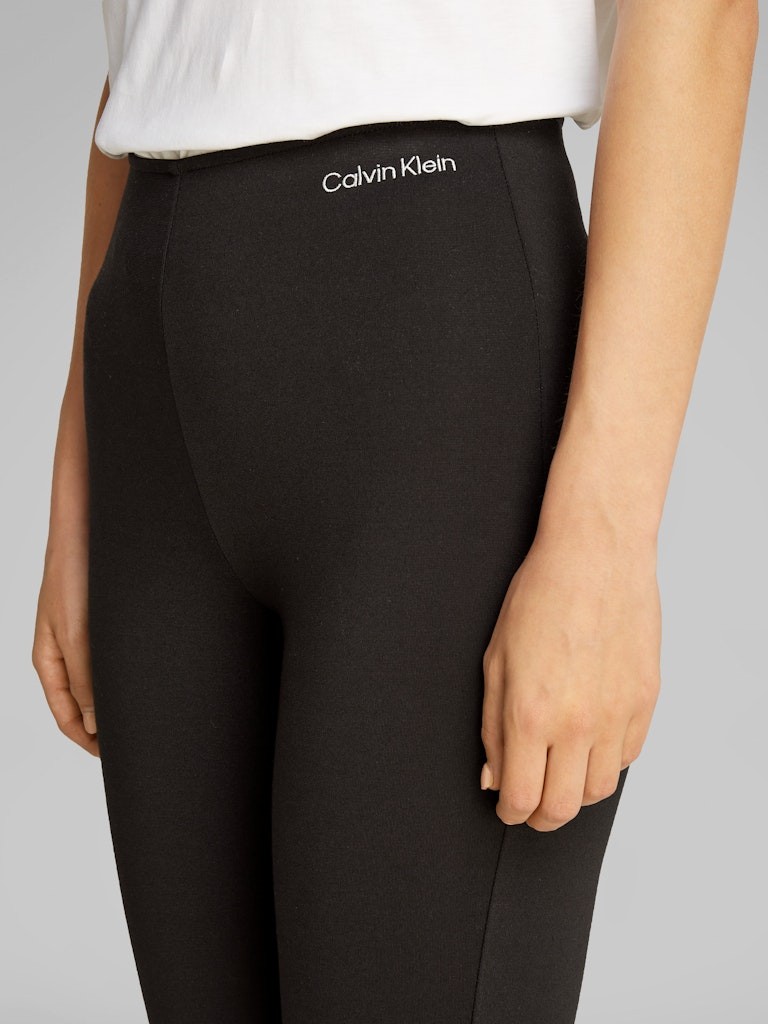 Calvin Klein Viskon Siyah Kadın Tayt - J20J225089BEH