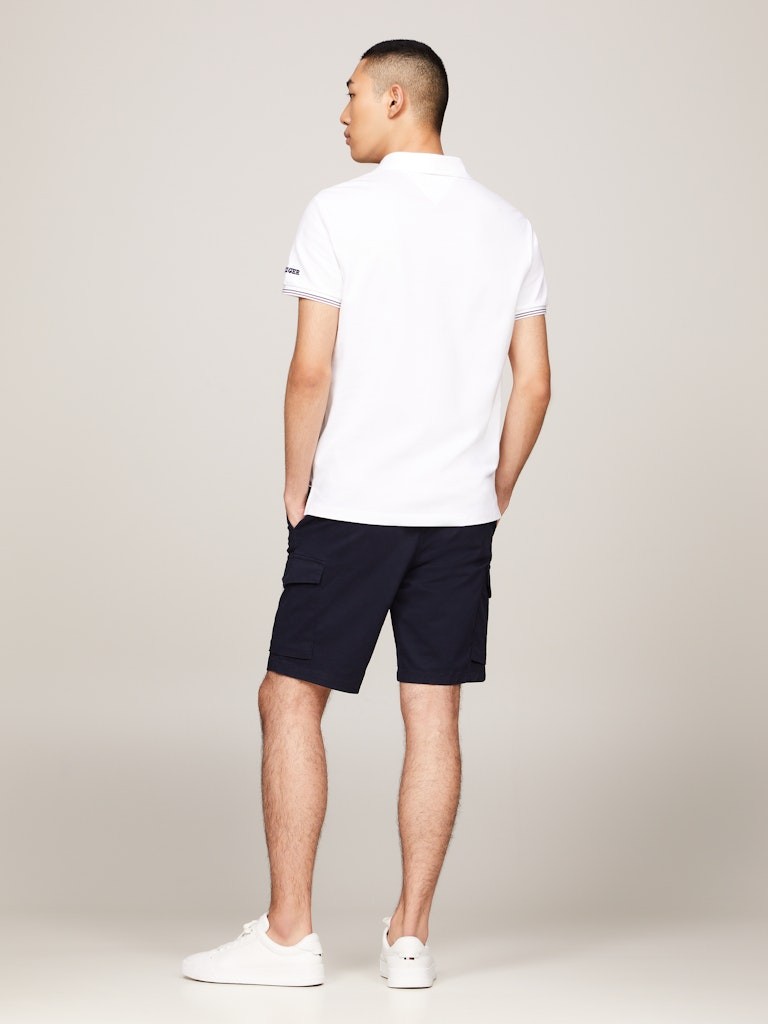 CUFF EMBRO AND TIPPING SLIM POLO