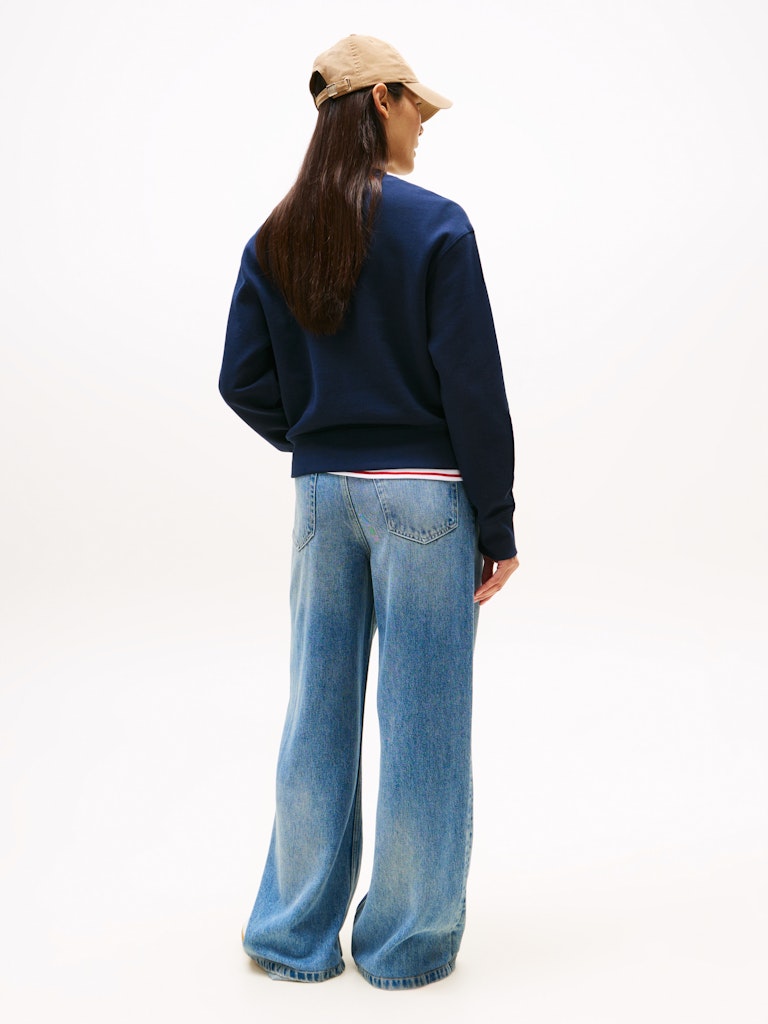Tommy Hilfiger Kadın Lacivert Sweatshirt