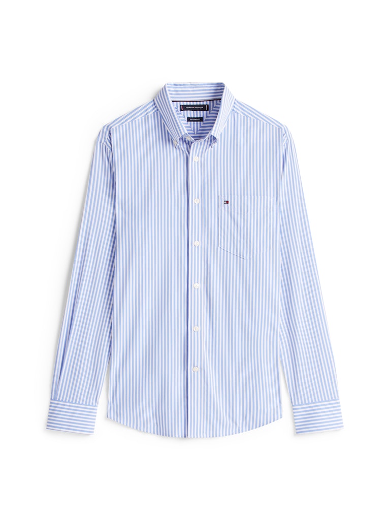 Tommy Hilfiger Erkek Normal Kesim Lacivert Gömlek