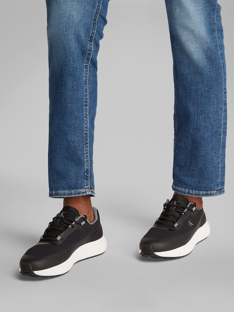 Calvin Klein Siyah Erkek Kısa Taban Sneakers - YM0YM0120500Z