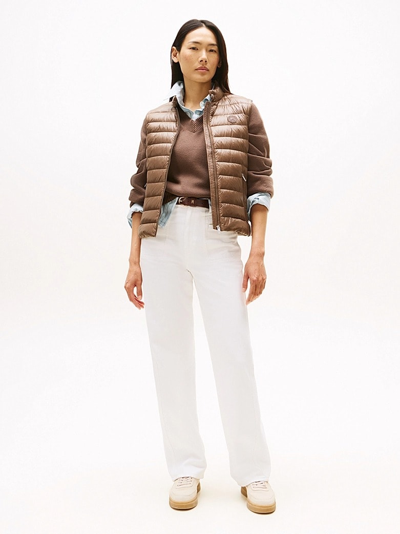 Tommy Hilfiger Kadın Kahverengi Yelek
