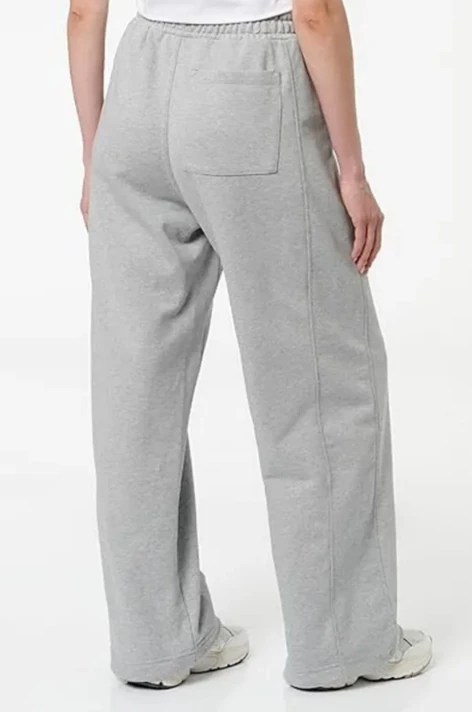 Calvin Klein Kadın Düz Paça Gri Eşofman Altı