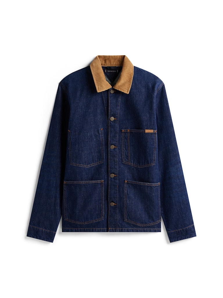 Tommy Hilfiger Erkek Denim Kot Mont