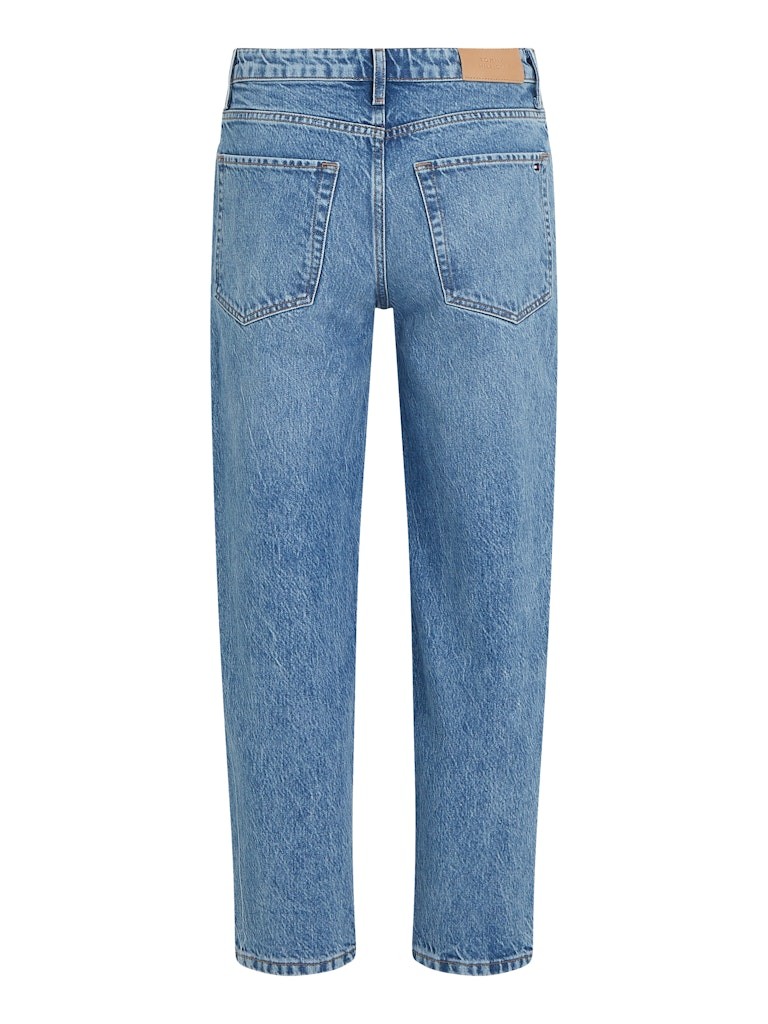 Tommy Hilfiger Denim Mavi Kadın Tapered RW Jean Pantolon - WW0WW443651A8