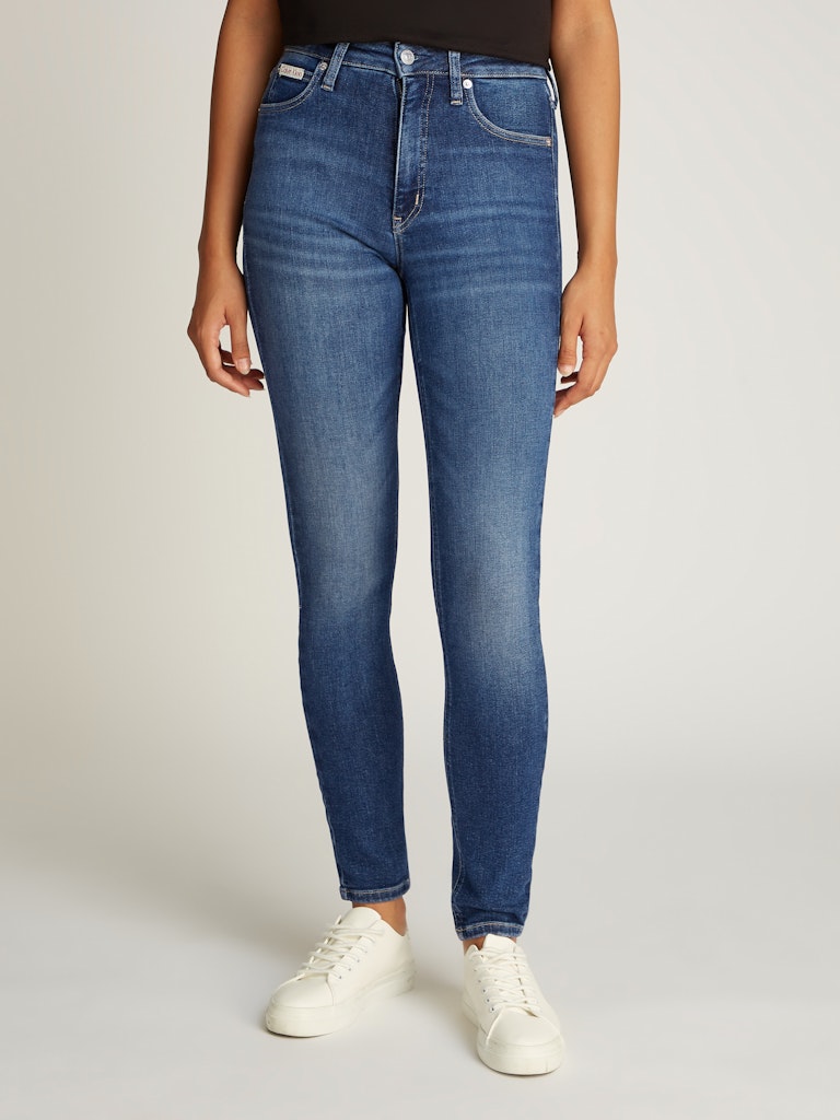 Calvin Klein Kadın Rise Straight Jean Pantolon