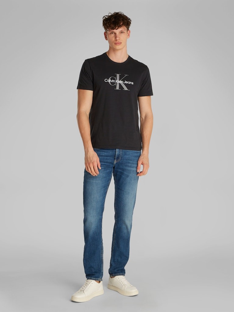 Calvin Klein Rejeneratif Pamuk Siyah Erkek Kısa Kollu T-Shirt - LV040EM286UB1