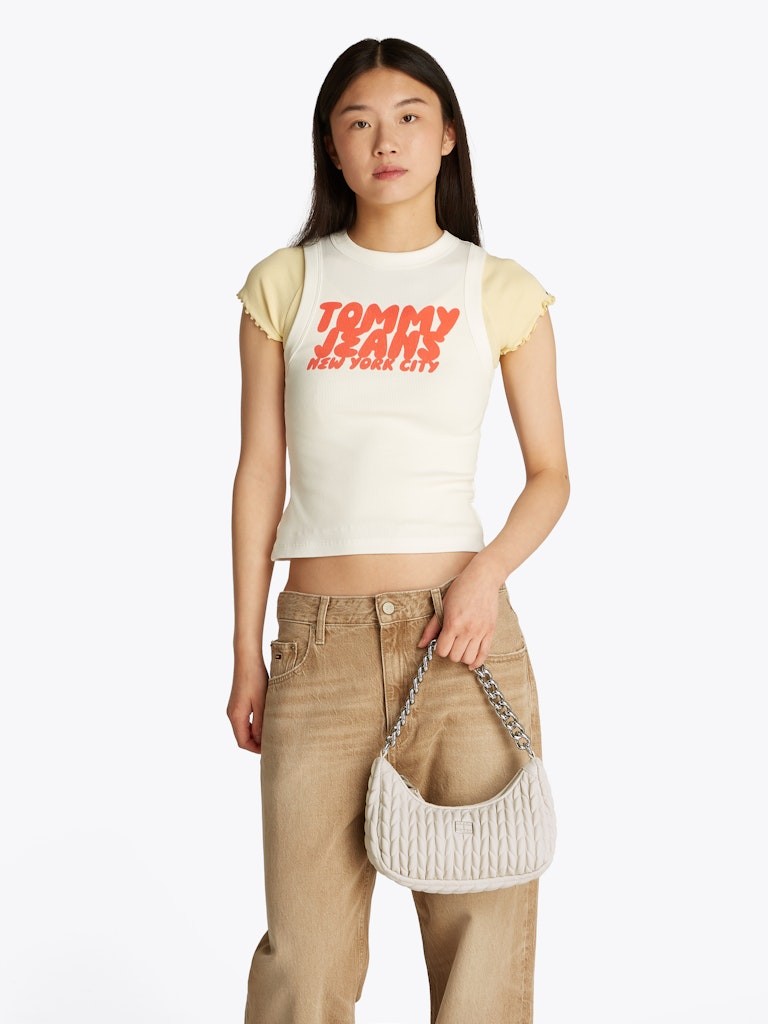 Tommy Hilfiger Bej Kadın Omuz Çanta - AW0AW17302ACG