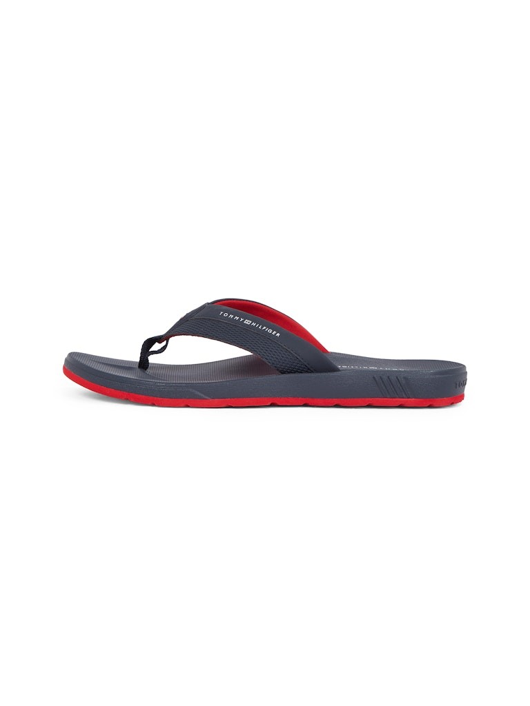 Tommy Hilfiger Lacivert Erkek Parmak Arası Terlik - FM0FM05361DW5