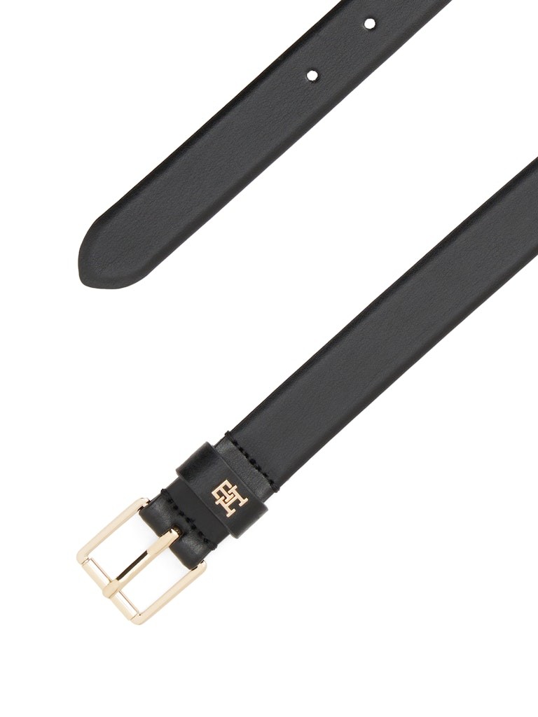 Tommy Hilfiger Kadın Siyah Ayarlanabilir 2,5 cm Kemer