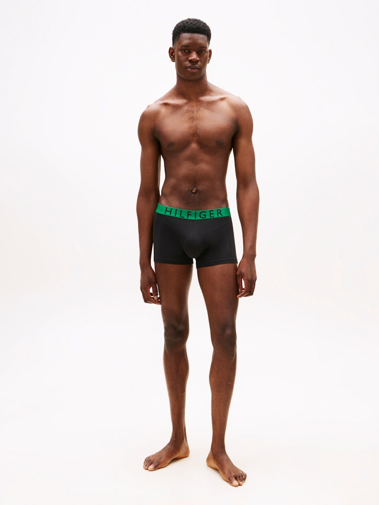 Tommy Hilfiger Erkek Siyah  Standart Boxer  Boxer