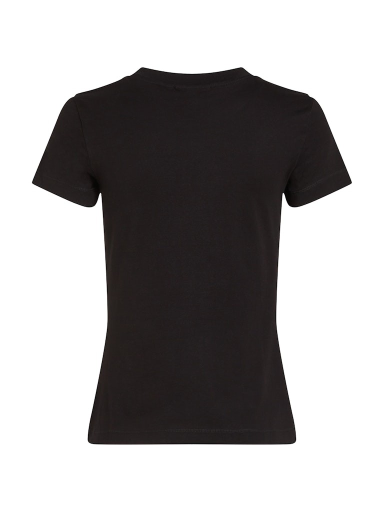 Calvin Klein Rejeneratif Pamuk Siyah Kadın Kısa Kollu T-Shirt - J20J223563BEH