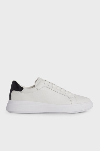 Calvin Klein Erkek Mavi Kısa Taban Sneakers