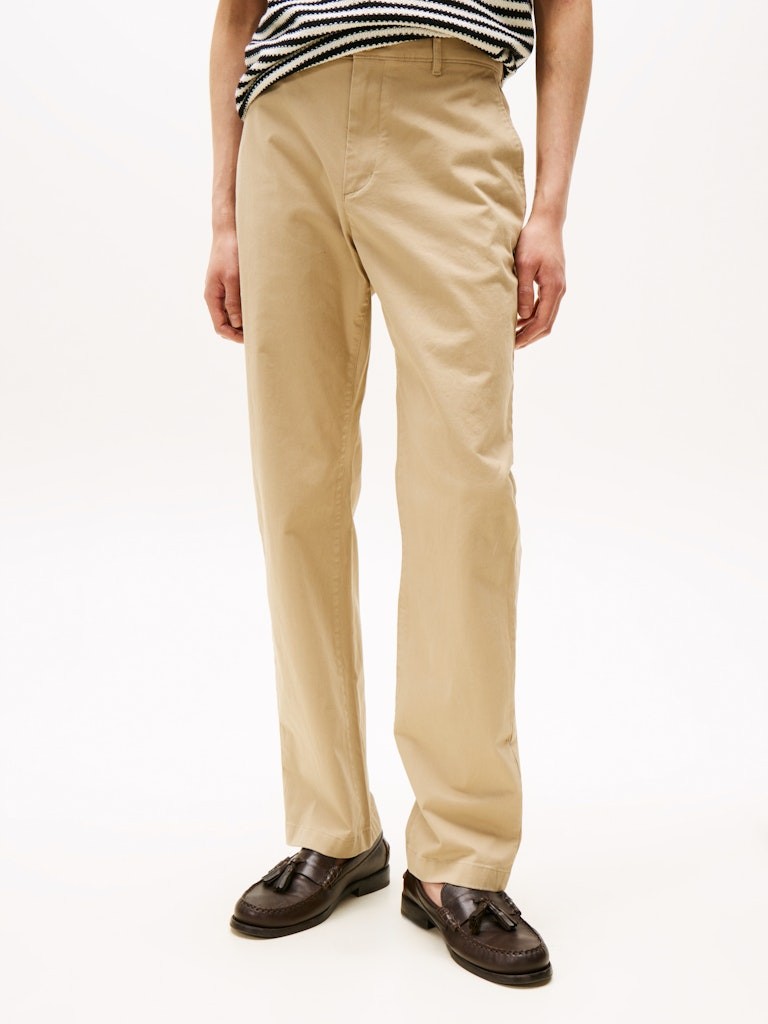 Tommy Hilfiger Erkek Bej Chino Pantolon