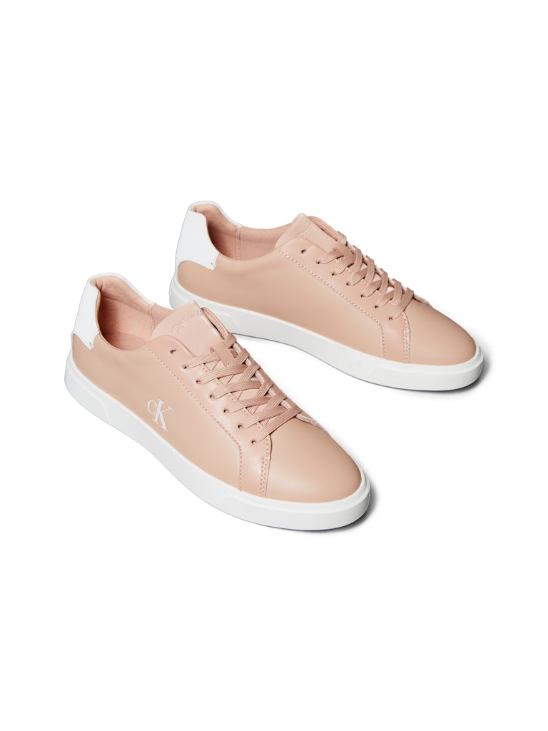 Calvin Klein Kadın Pembe Kısa Taban Sneakers
