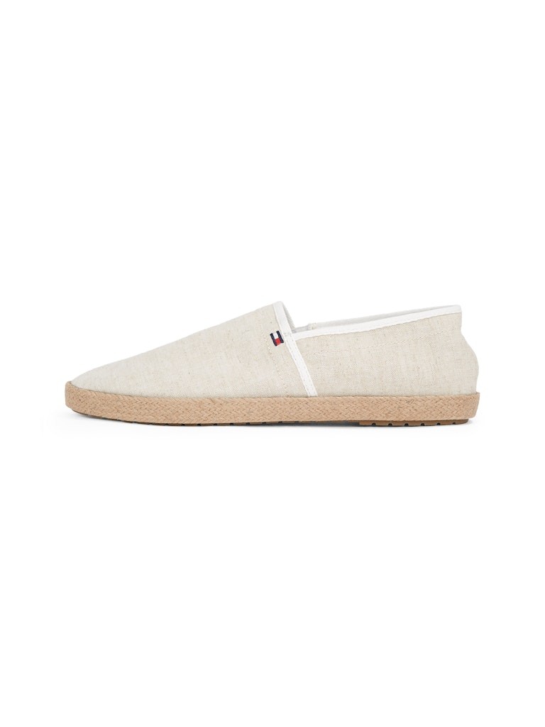 Tommy Hilfiger Keten Beyaz Erkek Espadril Ayakkabı - FM0FM05391YBL