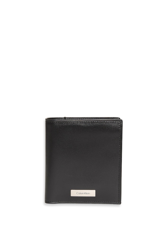 Calvin Klein Erkek Siyah 2'ye Katlanan Cüzdan