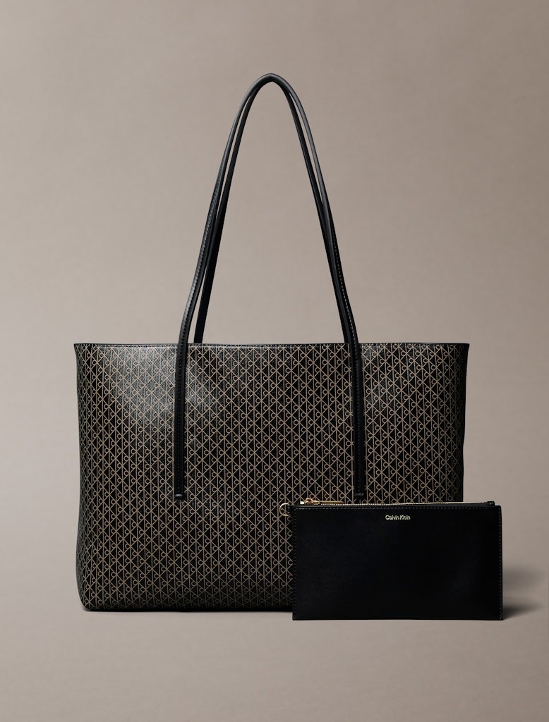 Calvin Klein Kadın Kahverengi Tote El Çantası