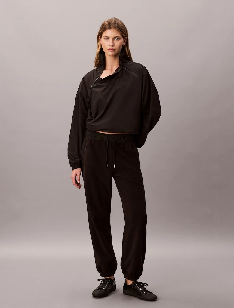 Calvin Klein Kadın Siyah   Lastik Paça Eşofman Altı