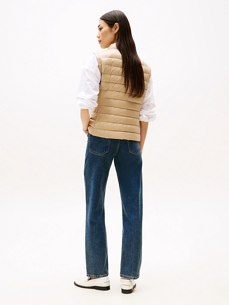 Tommy Hilfiger Kadın Bej Yelek