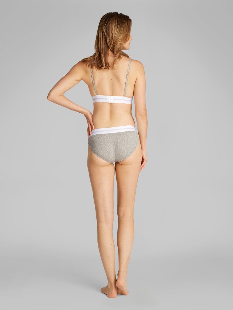 Calvin Klein Modal Gri Kadın Üçgen Bralet - LV00QF8248P7A