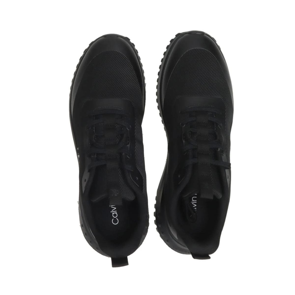 Calvin Klein Erkek Siyah Kısa Taban Runner Sneakers