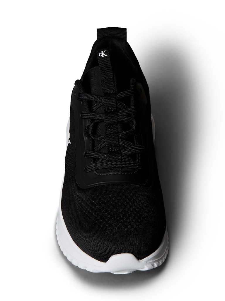 Calvin Klein Kadın Kısa Taban Runner Siyah Sneakers