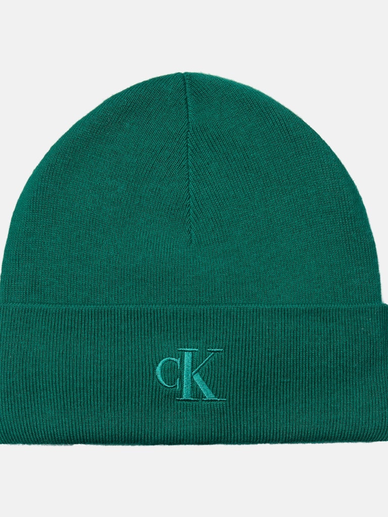 Calvin Klein Erkek Yeşil Bere Şapka