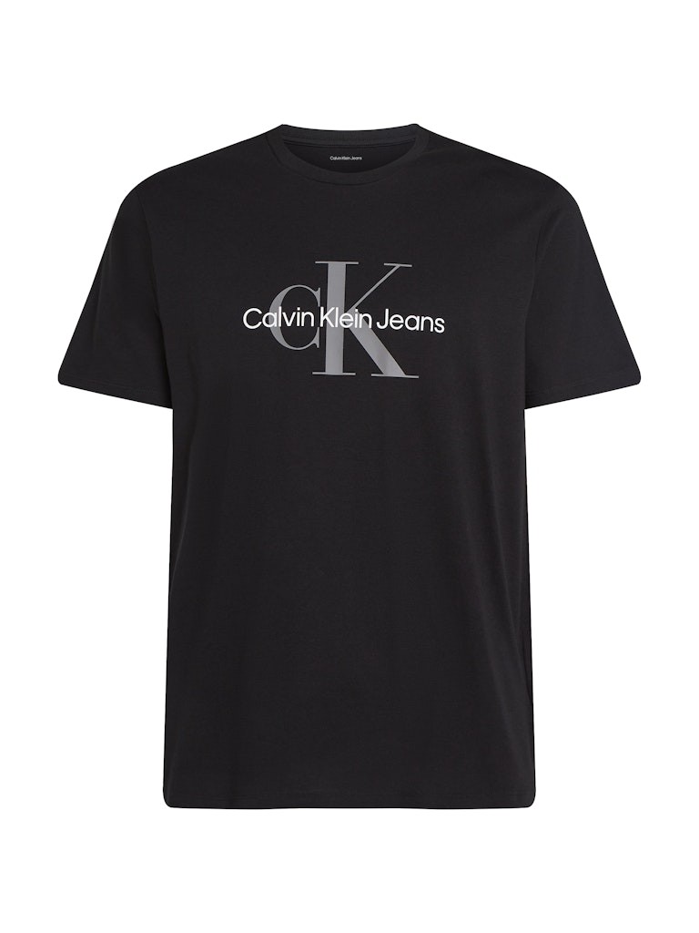 Calvin Klein Rejeneratif Pamuk Siyah Erkek Kısa Kollu T-Shirt - LV040EM286UB1