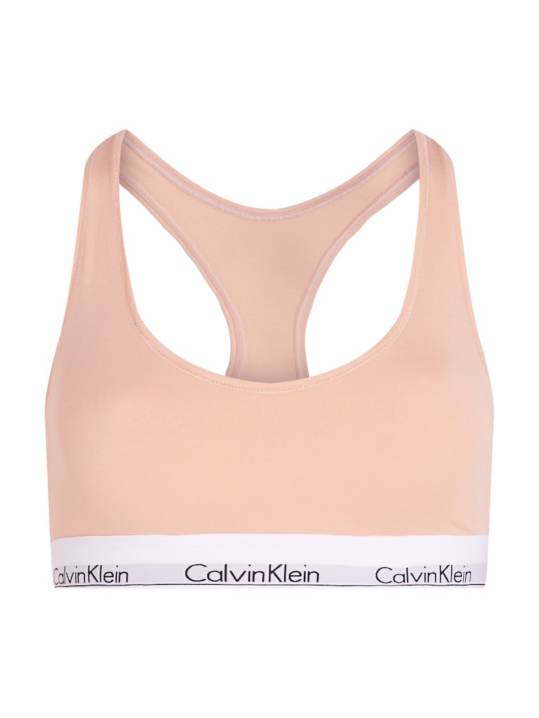 Calvin Klein Modal Pembe Kadın Yüzücü Bralet - 0000F3785E5KD