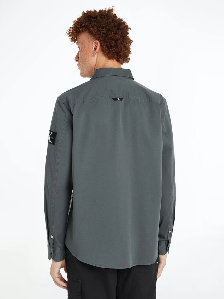 MONOLOGO BADGE RELAXED SHIRT