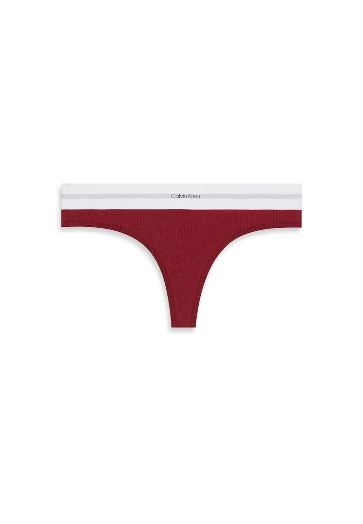 Calvin Klein Kadın Bordo Pamuk String Külot