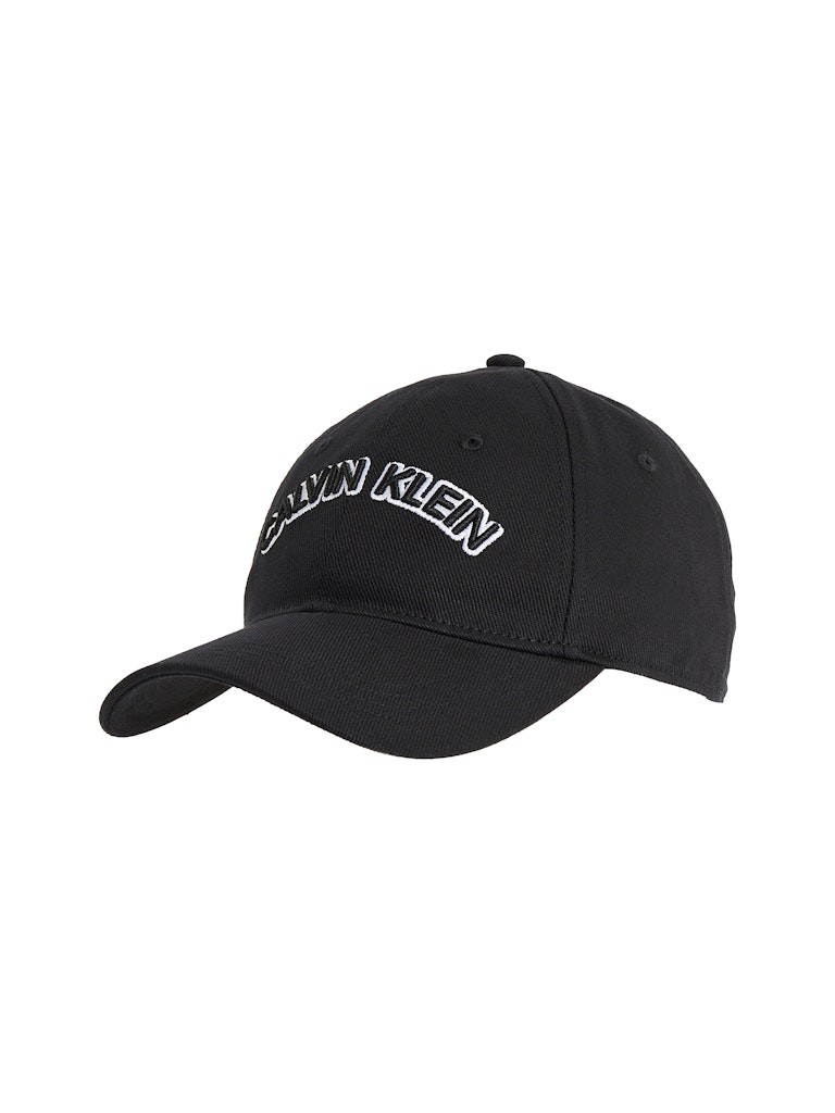 Calvin Klein Pamuk Siyah Erkek Logolu Şapka - LV04G5063GUB1