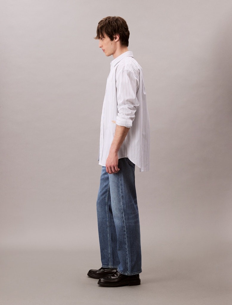 Calvin Klein Erkek Çok Renkli Düz Kesim Jean Pantolon - LV04RC761G0QQ