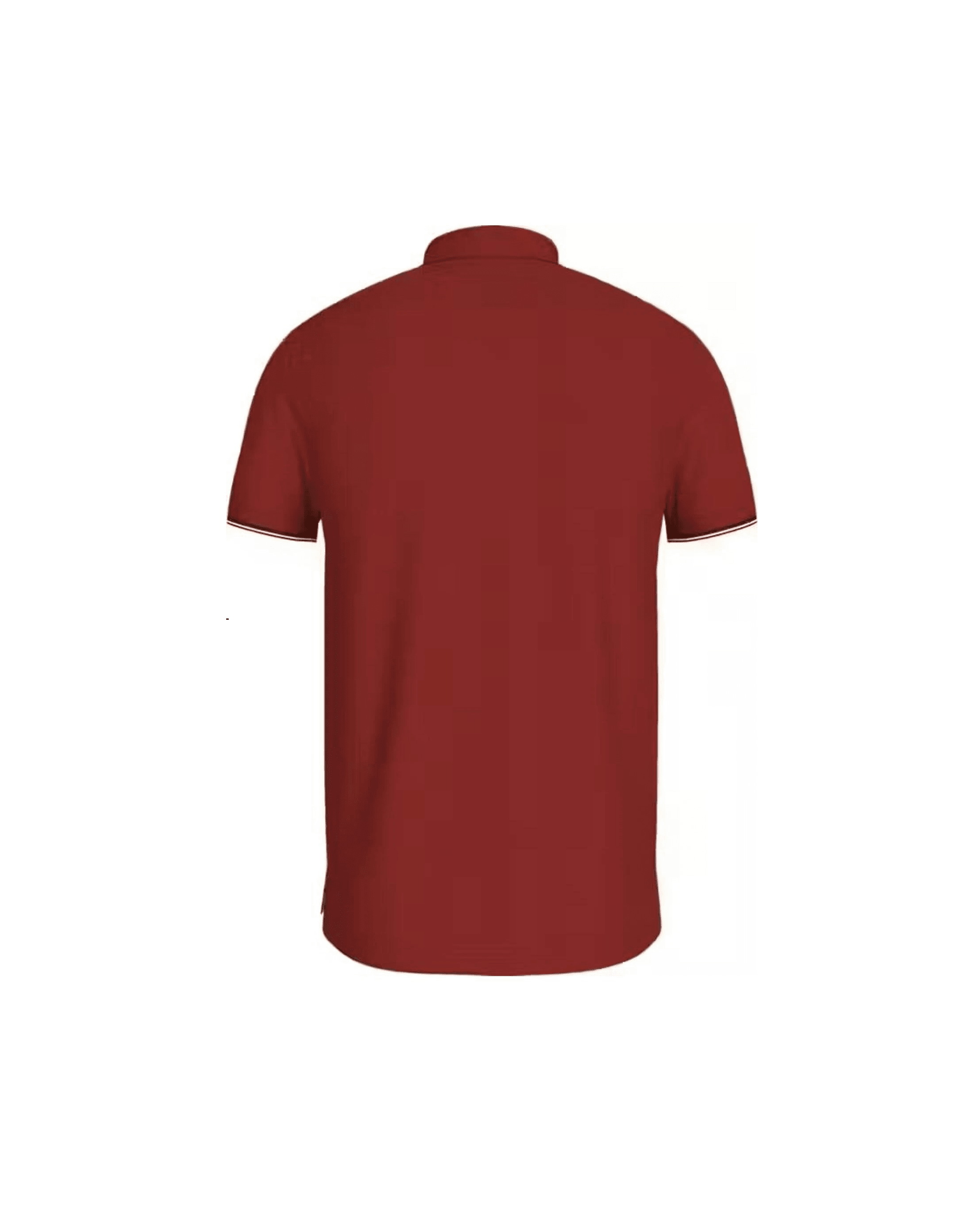 Tommy Hilfiger Pamuklu Kırmızı Erkek Slim Fit Polo Yaka T Shirt 