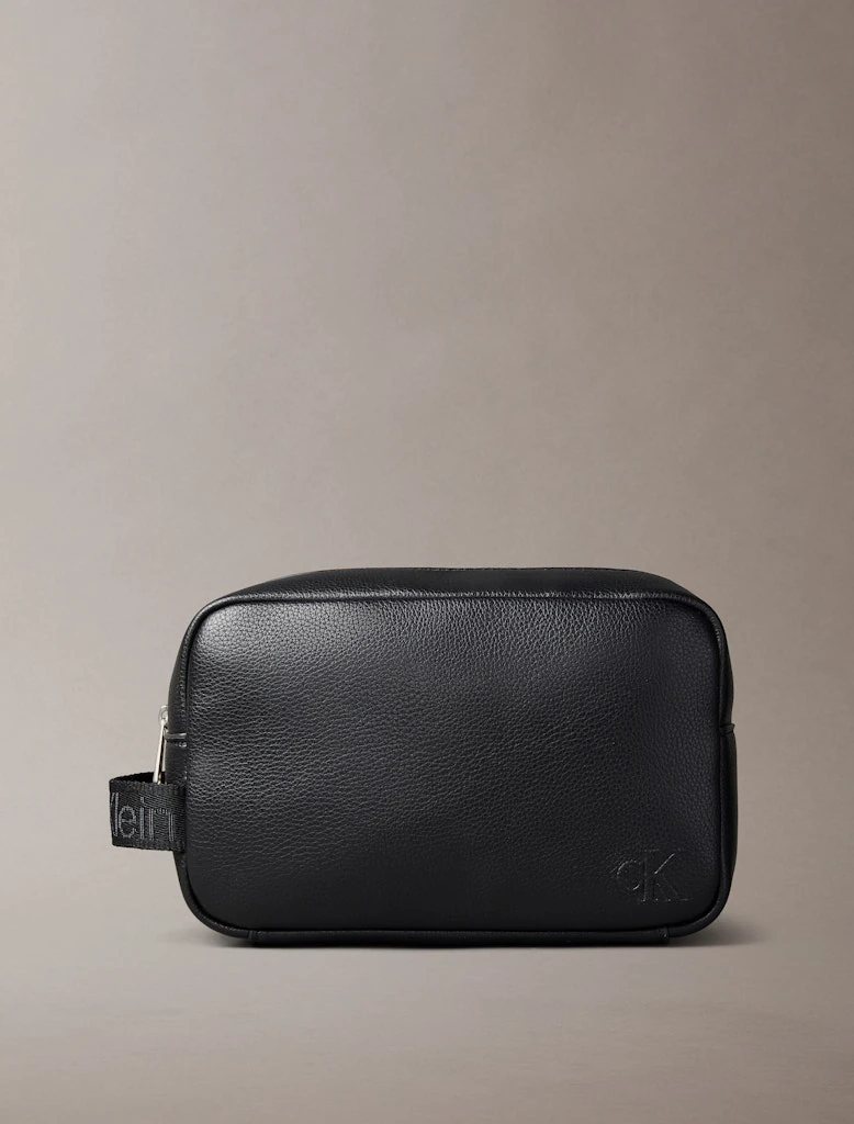 Calvin Klein Erkek Siyah Washbag Çanta