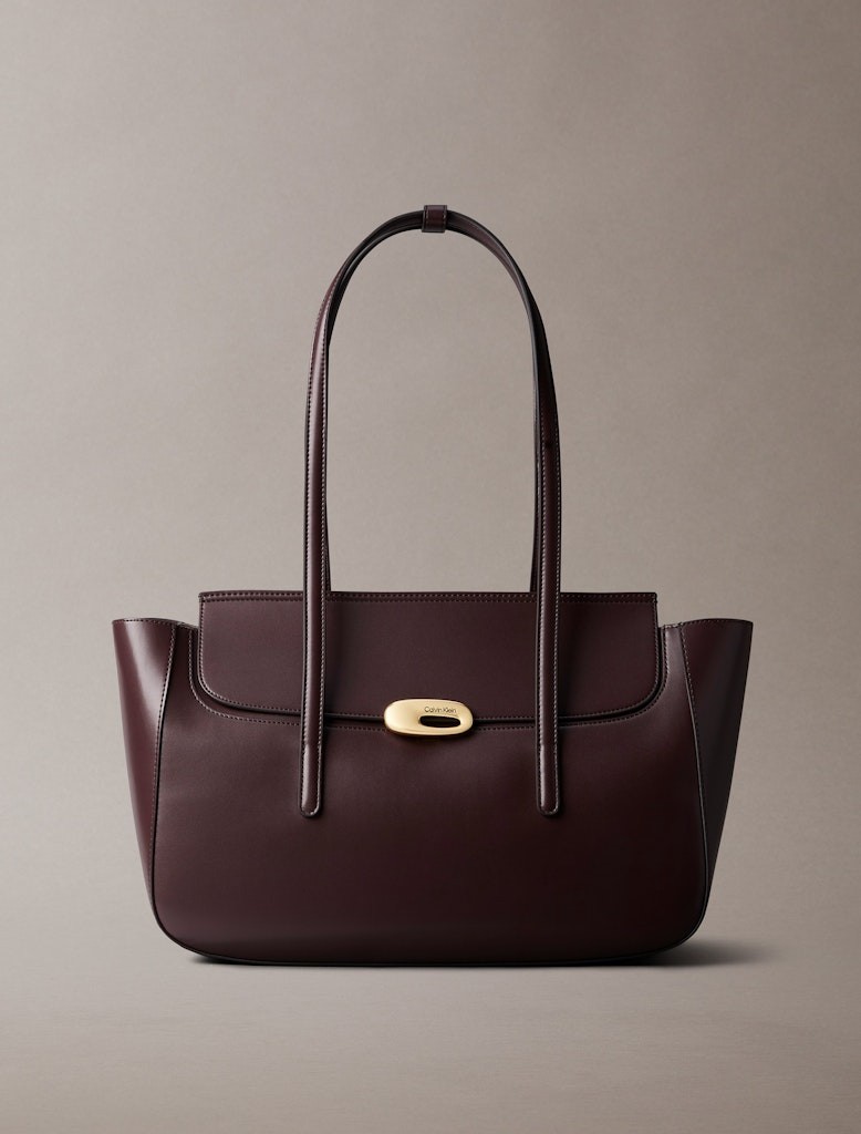 Calvin Klein Kadın Kahverengi Tote El Çantası