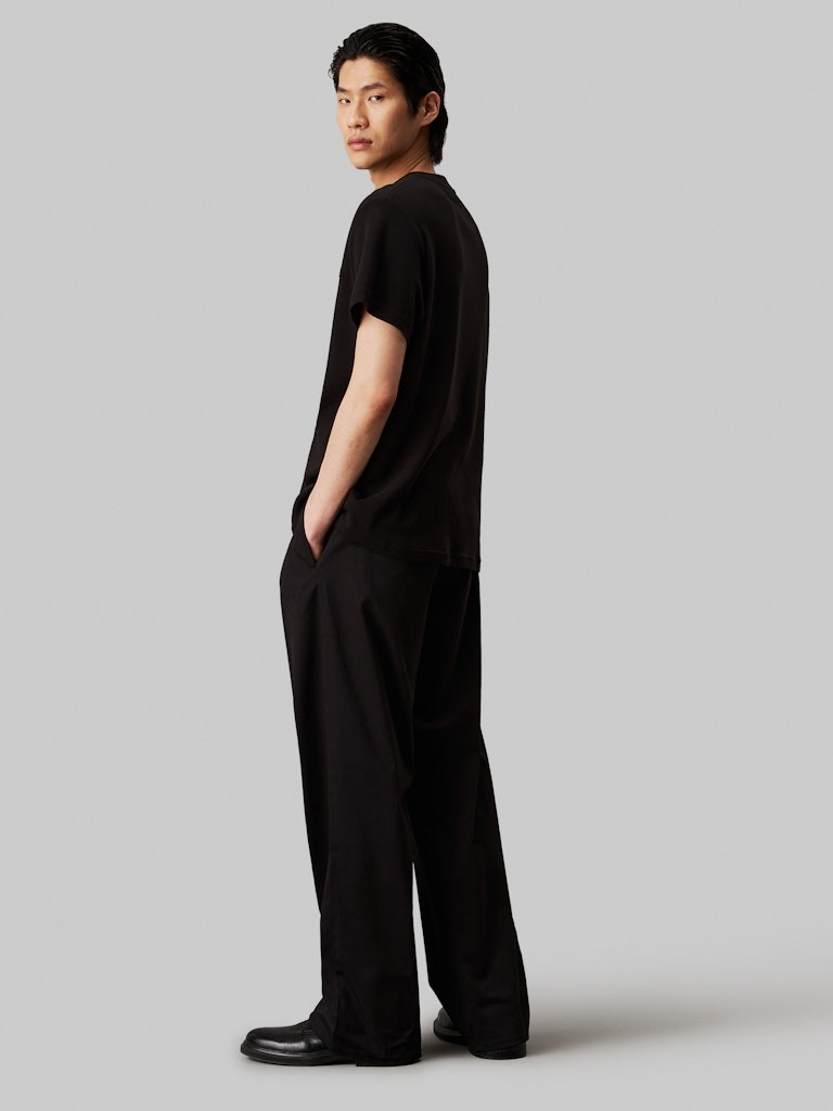 Calvin Klein Organik Pamuk Siyah Erkek Kolsuz T-Shirt - K10K113737BEH