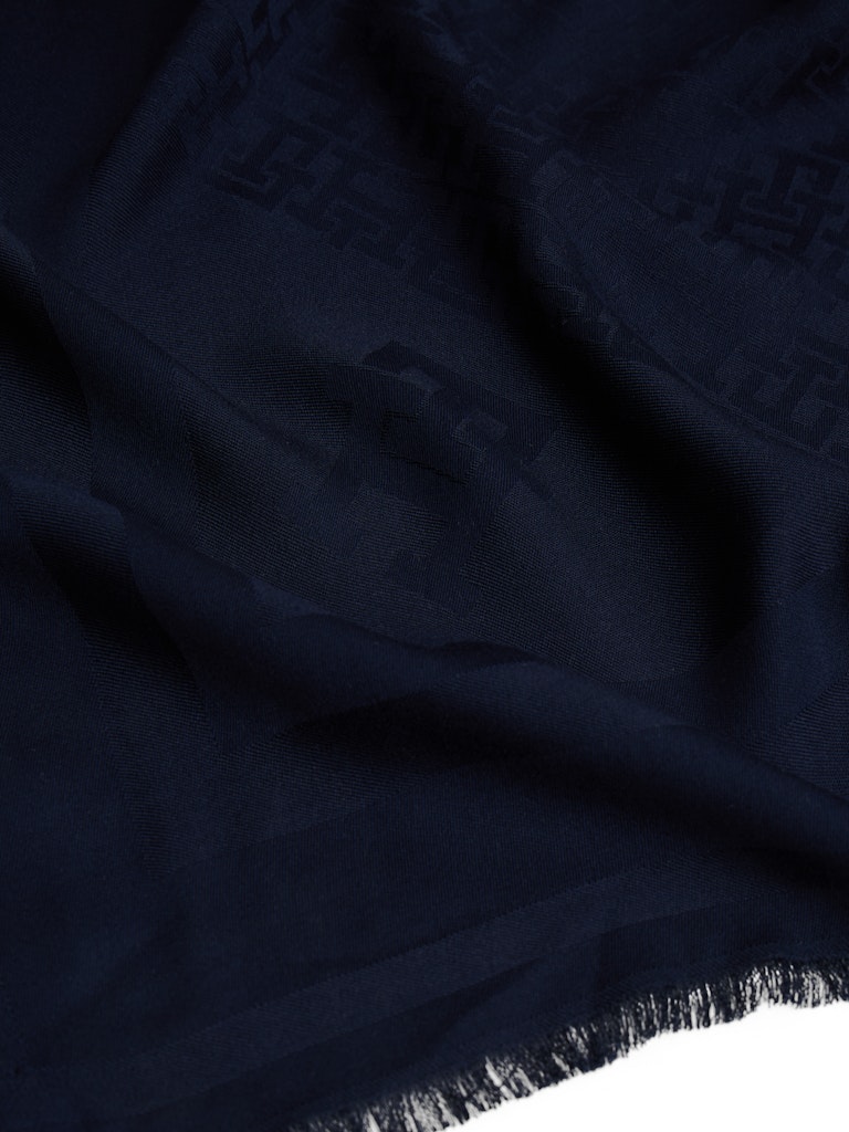 Tommy Hilfiger Kadın Lacivert Şal