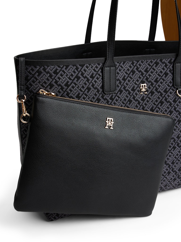 Tommy Hilfiger Kadın Siyah Tote El Çantası