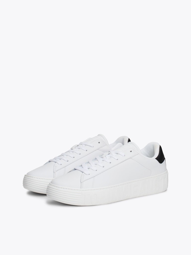 Tommy Hilfiger Erkek Beyaz Spor Ayakkabı & Sneaker