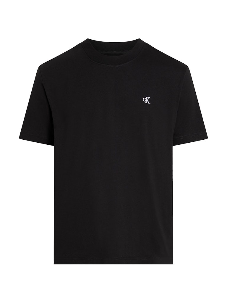 Calvin Klein Rejeneratif Pamuk Siyah Erkek Kısa Kollu T-Shirt - J30J327473BEH