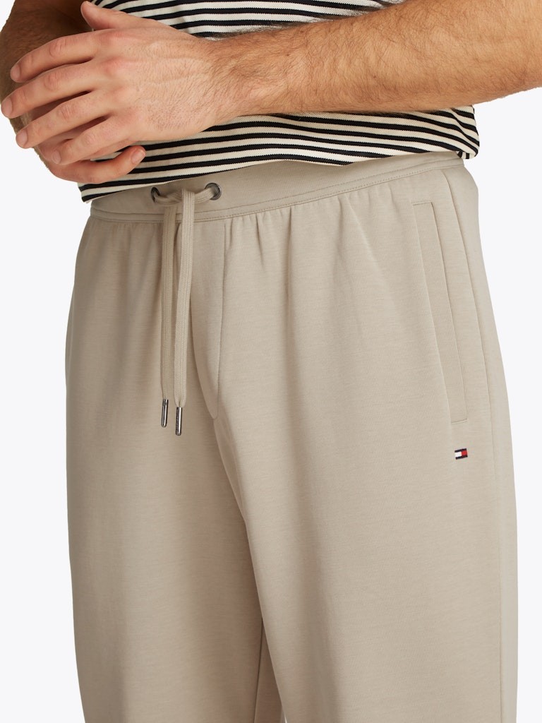 Tommy Hilfiger Pamuk Bej Erkek Lastik Paça E Altı - MW0MW37242RBT