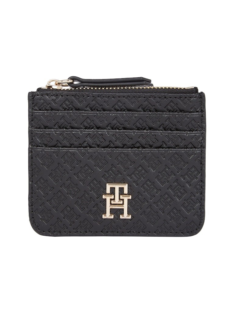 Tommy Hilfiger Siyah Kadın Kartlık Cüzdan - AW0AW16920BDS