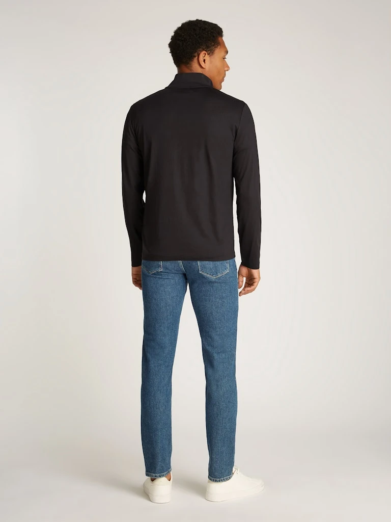 SMOOTH COTTON LS ZIP UP