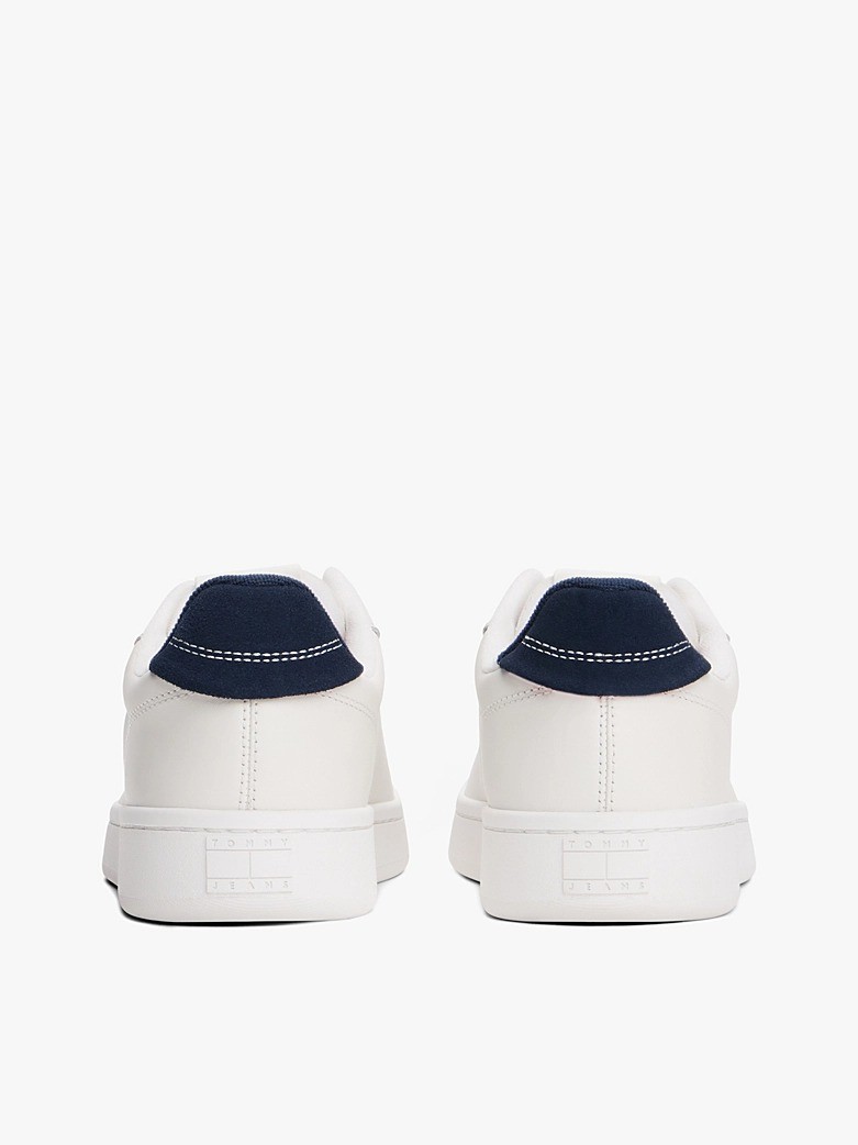 Tommy Hilfiger Kadın Lacivert Kısa Taban Sneakers