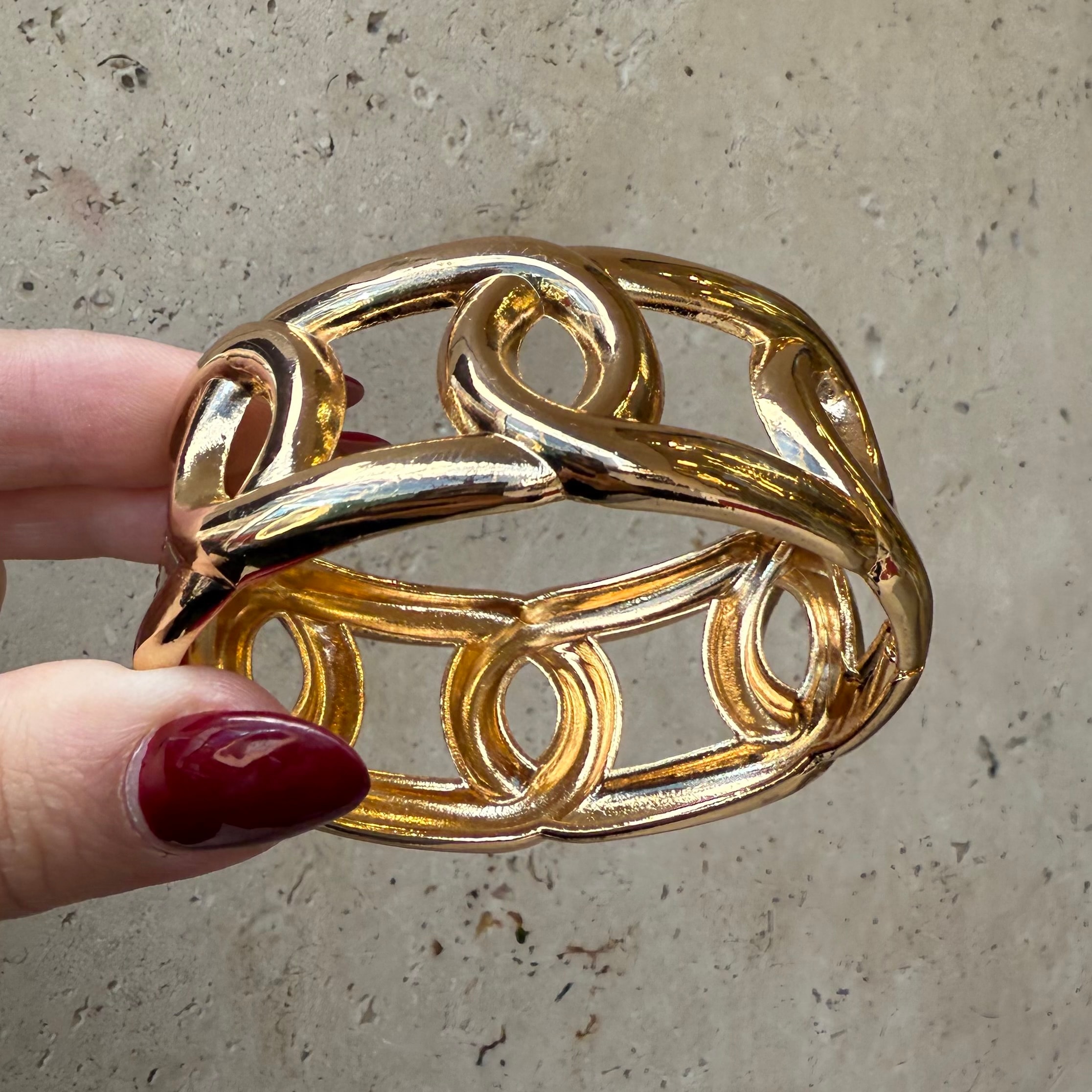 Halat Model Gold Kelepçe