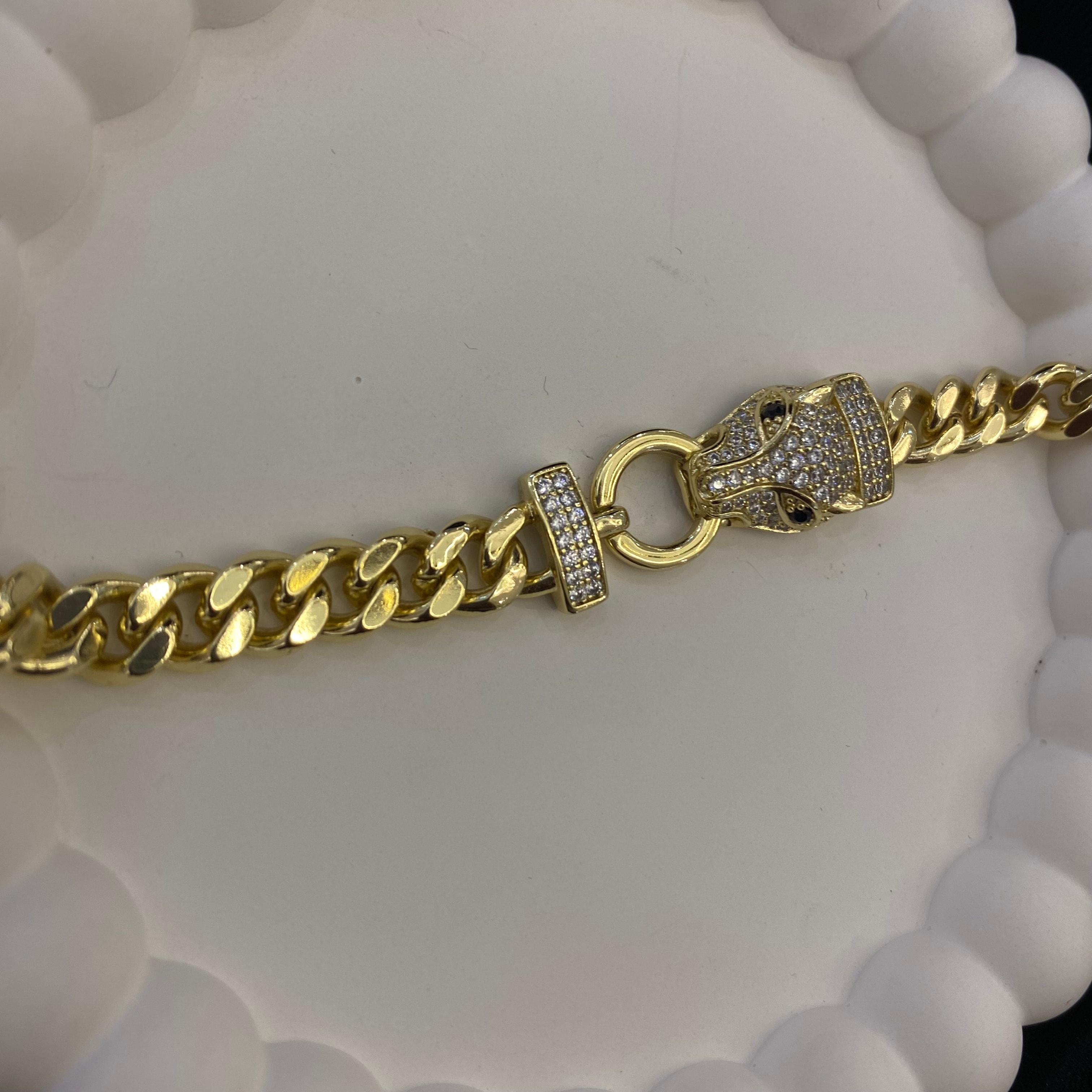 14K XP Kaplan Detaylı Gurmet Bileklik